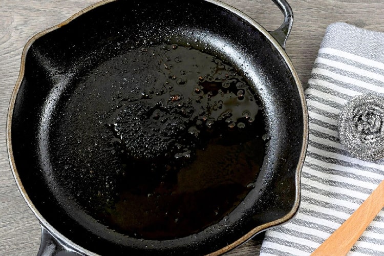 How To Clean and Season a Cast-iron Skillet